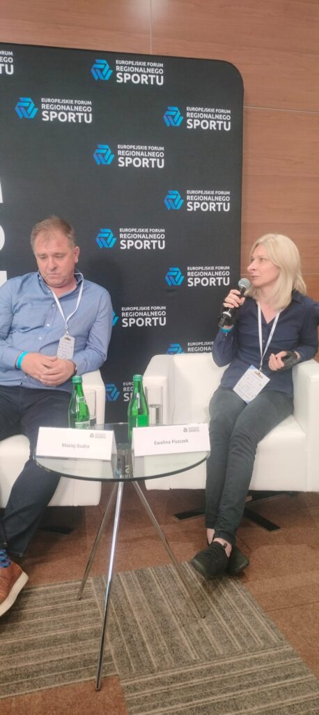 Rozmowy podczas Europejskiego Forum Sportu