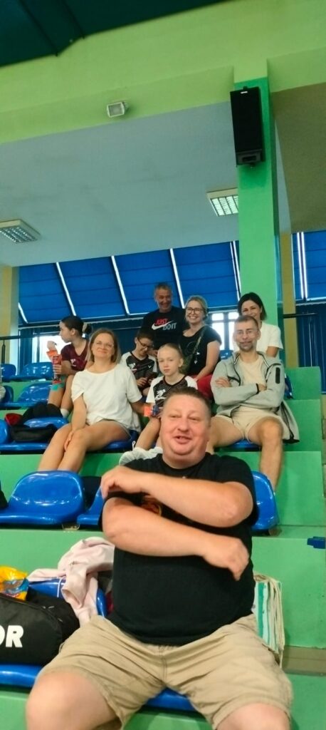 widocznia kibicujaca swojej druzynie